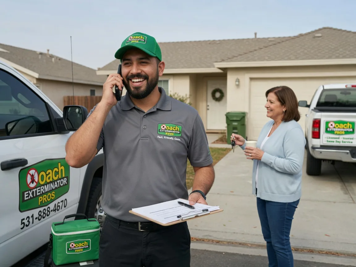 Pest Control Roach Exterminator Custar, OH FAQs